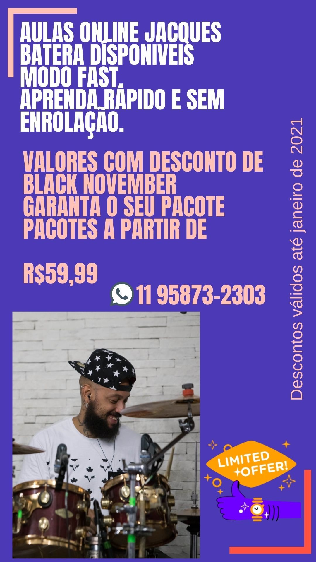 Imagem do curso Curso Online Jacques Batera