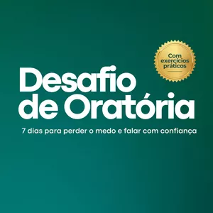 Imagem de capa para o Curso online Desafio de Oratória