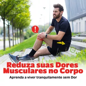 Imagem de capa para o Ebook Reduza suas Dores Musculares no Corpo