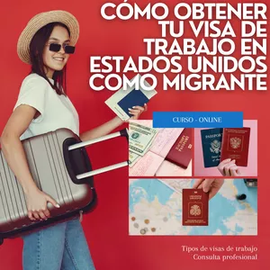 Imagen de portada para Ebook CÓMO OBTENER TU VISA DE TRABAJO EN ESTADOS UNIDOS COMO MIGRANTE