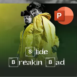 Imagem de capa para o Curso online Breaking Bad - Template de PowerPoint