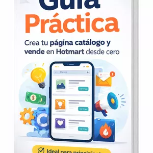 Imagen de portada para Ebook Guía práctica: crea tu página catálogo y vende en Hotmart desde cero