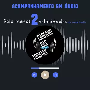 Imagem do curso [ÁUDIO] Caderno das tocatas - Acompanhamento por áudio