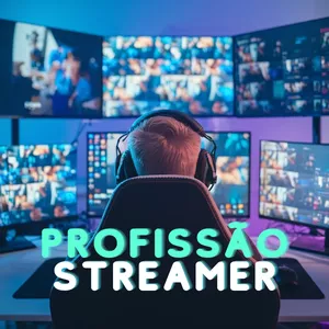 Imagem de capa para o Curso online Profissão streamer