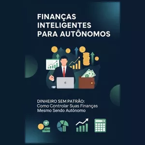 Imagem de capa para o Ebook E-book - Finanças de Autônomos: Guia Prático