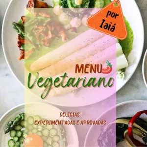 Imagem de capa para o Ebook Menu Vegetariano 