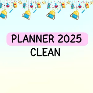 Imagem de capa para o Curso online Planner 2025 - Clean