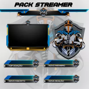 Imagem de capa para o Curso online Pack Streamer cavaleiro neutro