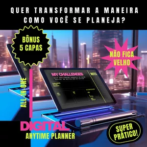 Cover image for Ebook Anytime Planner | Dark Mode | Digital