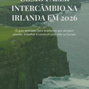 Imagem de capa para o Ebook Como Fazer Intercâmbio na Irlanda em 2026