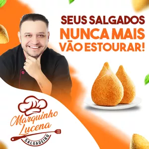 Imagem do curso Curso de Salgados Marquinho Lucena