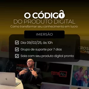 Imagem de capa para o Curso online Imersão O código do produto digital