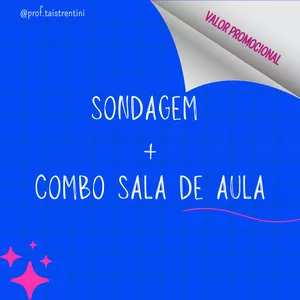 Imagem de capa para o Ebook Sondagem + Combo sala de aula