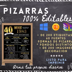 Imagen de portada para Curso online ⚠⚠PIZARRAS 100% EDITABLES⚠⚠