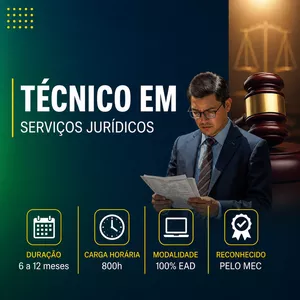 Imagem do curso Curso Técnico em Serviços Jurídicos