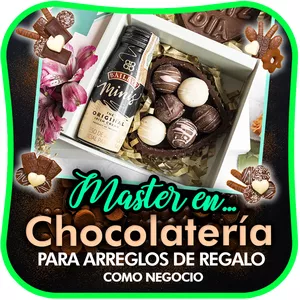 Imagen de portada para Curso online MASTER Chocolatería para Arreglos de Regalo