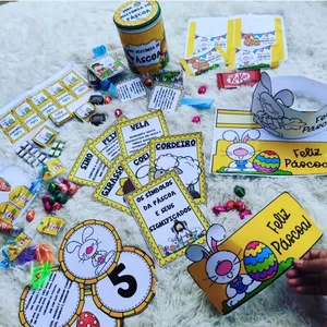 Imagem de capa para o Ebook Páscoa Educação Infantil (COELHO)