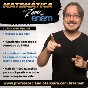 Imagem de capa para o Curso online Matemática do Zero ao ENEM