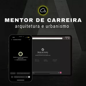 Imagem de capa para o Ebook Mentor de Carreira | Agente IA arq&amp;urb