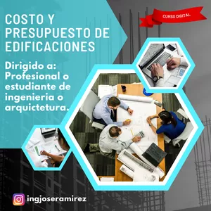 Imagen de portada para Curso online Costo y Presupuesto de Edificaciones