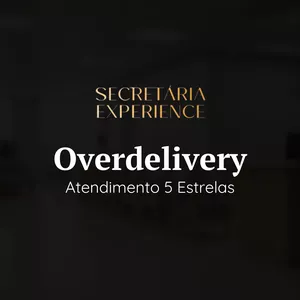 Imagem de capa para o Ebook Overdelivery - Secretária Experience
