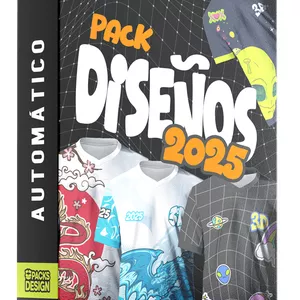 Imagen de portada para Ebook Pack Diseños 2025 - Archivos Corel - Mockup automático 