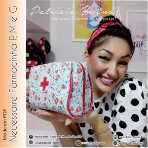 Imagem de capa para o Curso online Kit Necessaire Farmacinha P, M e G