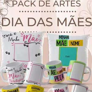 Imagem de capa para o Curso online + DE 500 ARTES PARA CANECAS DIA DAS MÃES