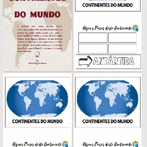 Imagem de capa para o Ebook Lapbook Geografia 