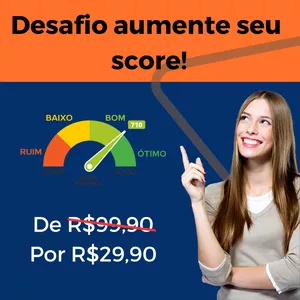 Imagem do curso Desafio aumente seu score