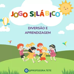Imagem de capa para o Ebook Jogo Silábico Divertido