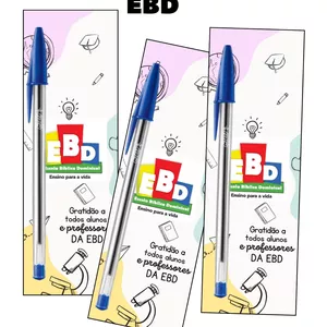 Imagem de capa para o Ebook ARQUIVO LEMBRANCINHA EBD - PORTA CANETA