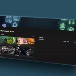 Imagen de portada para Ebook 🧠 Second Brain OS 2026: Organiza tu vida, proyectos y metas en un solo lugar.