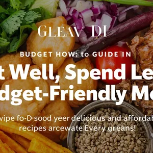 Cover image for Ebook Eat Well, Spend Less:  Your Guide to Budget- Friendly Meals! Swipe to discover delicious and affordable recipes for  every meal!