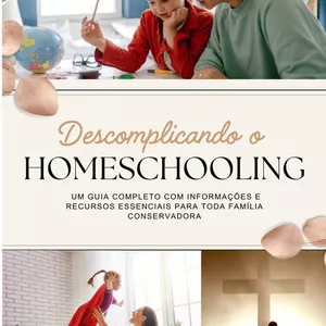 Imagem de capa para o Curso online Descomplicando o Homeschooling - Livro Físico