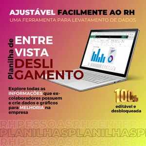 Imagem de capa para o Ebook Planilha de Entrevista de Desligamento - V. 1.3.5