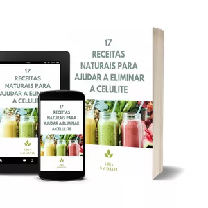 Imagem de capa para o Ebook 17 RECEITAS NATURAIS PARA AJUDAR A ELIMINAR A CELULITE