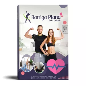 Imagem de capa para o Ebook Barriga Perfeita em casa  