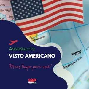 Imagem de capa para o Serviço online Assessoria de visto americano turista (B2)