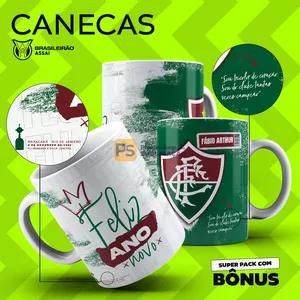 Imagem de capa para o Curso online Arte em PSD/PNG para sublimar canecas | Times Brasileiros: Série A a D 