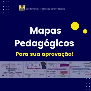 Imagem de capa para o Ebook MAPAS PEDAGÓGICOS 