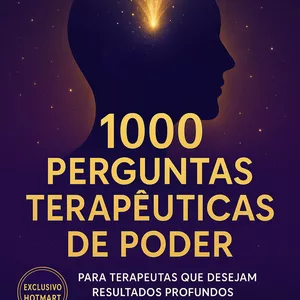 Imagem de capa para o Ebook 1000 PERGUNTAS TERAPÊUTICAS DE PODER