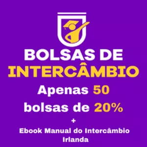 Imagem de capa para o Ebook Programa de Bolsas de 20% para Intercâmbio na Irlanda + Ebook Manual do Intercâmbio