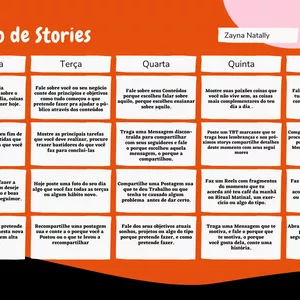 Imagem de capa para o Curso online Calendário de Stories 