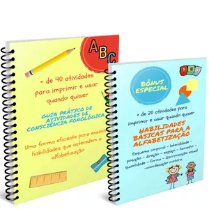 Imagem de capa para o Ebook Guia Prático de Atividades de Consciência Fonológica