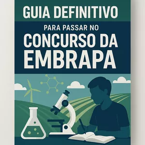 Imagem de capa para o Ebook O Guia Definitivo para o Concurso do Embrapa