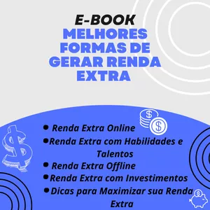 Imagem de capa para o Ebook Melhores Formas de Gerar Renda Extra