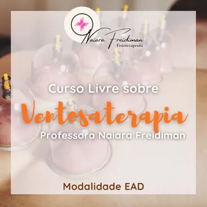 Imagem de capa para o Curso online Curso Livre de VENTOSATERAPIA EAD