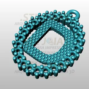 Imagem de capa para o Curso online PINGENTE LETRA D Arquivo para impressão 3D. Formato STL