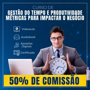 Imagem do curso Curso Gestão do Tempo e Produtividade 
